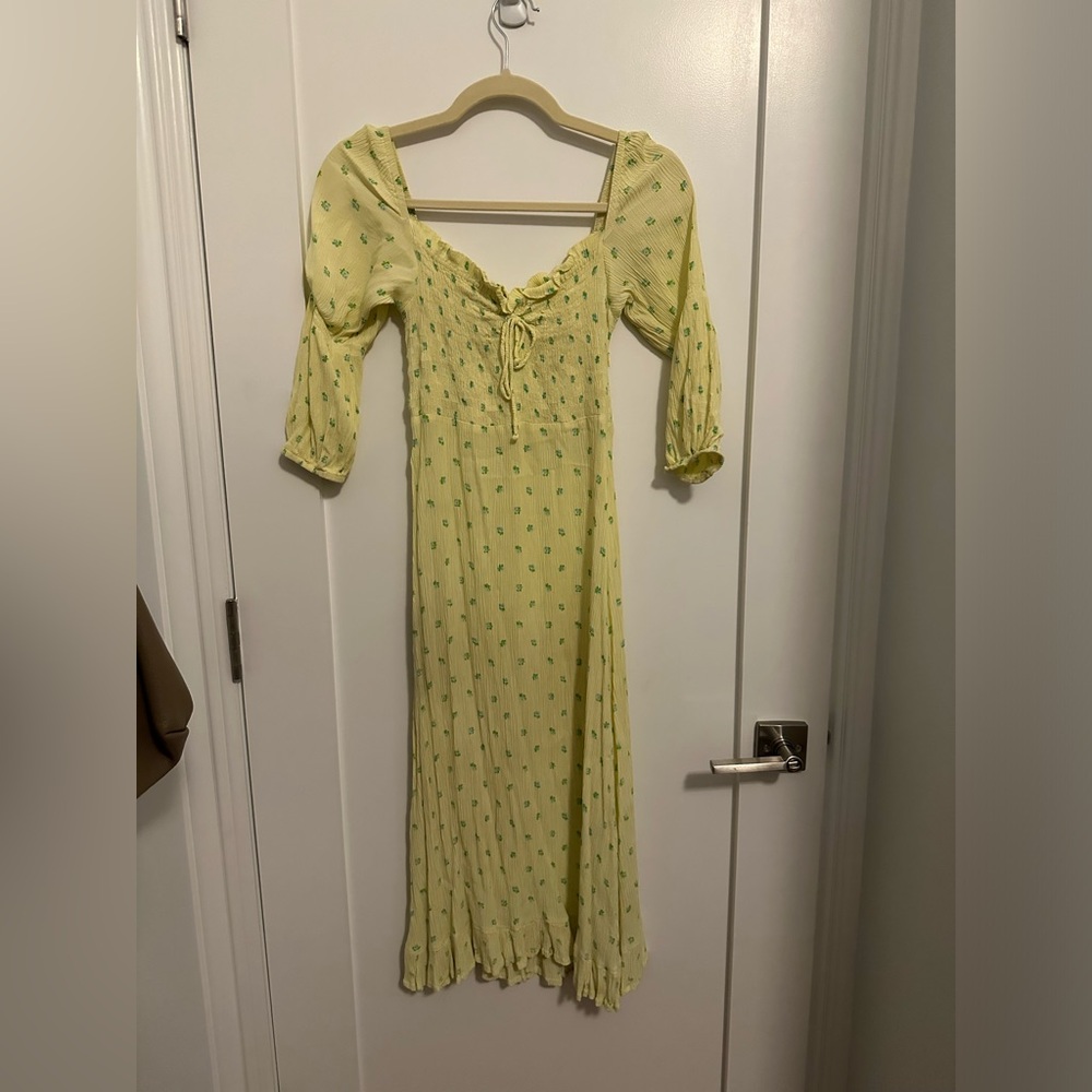 FAITHFULL THE BRAND MIDI DRESS